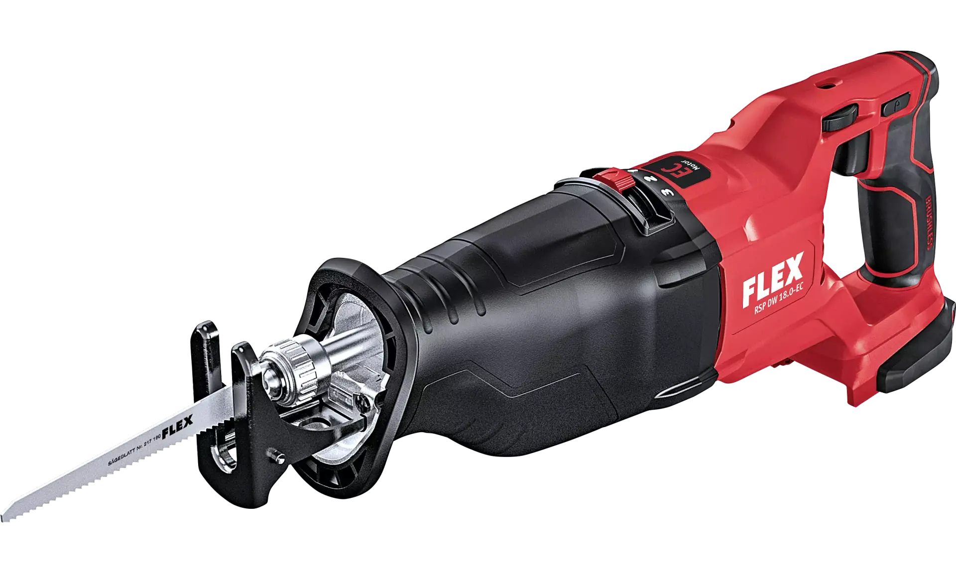 Akku-Säbelsäge mit Pendelhub